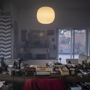 Lámpara de suspensión Gem de Foscarini. Lámparas de diseño contemporáneo.
