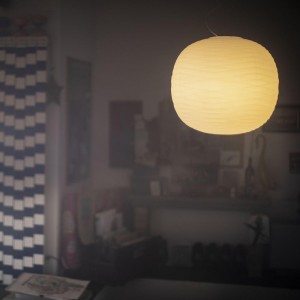 Lámpara de suspensión Gem de Foscarini. Lámparas de diseño contemporáneo.
