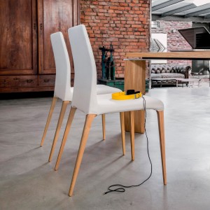 Silla Aragona de Tonin casa. Muebles modernos de hogar.