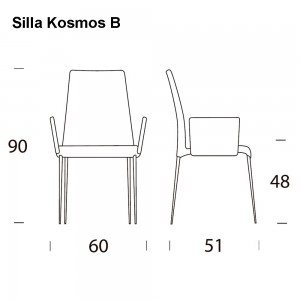 Sillón Kosmos de Tonin casa. Muebles modernos de hogar.