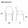 Sillón Kosmos de Tonin casa. Muebles modernos de hogar.