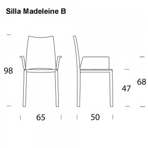 Sillón Madeleine de Tonin casa. Muebles modernos de hogar.