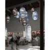 Lámpara suspensión Plass Grande Foscarini. Lampara moderna para salón.