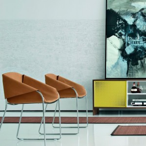 Silla Simply de Tonin casa. Sillas modernas de cuero
