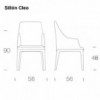Sillón Cleo de Tonin casa. Muebles modernos de hogar.
