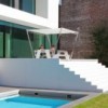 Parasol Hopper shade de Extremis. Toldos y sombrillas de diseño moderno.