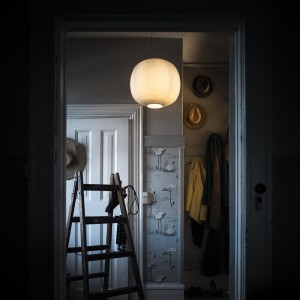 Lámpara de suspensión Tartan de Foscarini. Lámparas de diseño moderno.