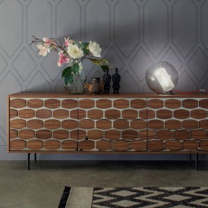 Aparador Honey de Tonin casa. Muebles modernos de hogar.
