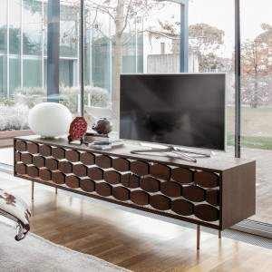 Mueble TV Honey de Tonin casa. Muebles modernos de hogar.
