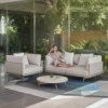 Sillón para exterior Onde de Gandia Blasco. Diseño moderno para jardines y terrazas.