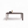 Mesa Metrò de Ozzio design. Moderna mesa rectangular extensible.