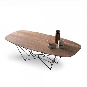 Mesa Fil8 Fija de Ozzio design. Mesa moderna de comedor Fija.