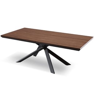 Mesa comedor 4x4 extensible de Ozzio design. Mesas extensibles modernas.