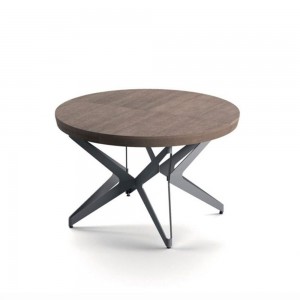 Mesa extensible Big Round para comedor de Ozzio Design