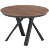 Mesa extensible Emisfero Legno de comedor o salón de Ozzio design.
