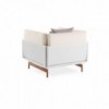 Sillón para exterior Onde de Gandia Blasco. Diseño moderno para jardines y terrazas.