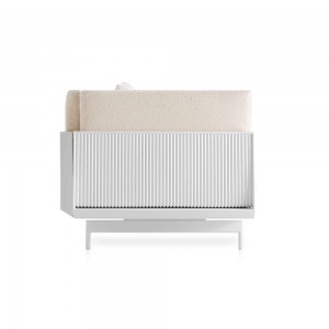 Sillón para exterior Onde de Gandia Blasco. Diseño moderno para jardines y terrazas.