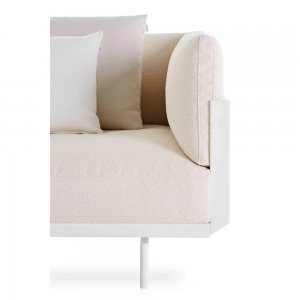Sillón para exterior Onde de Gandia Blasco. Diseño moderno para jardines y terrazas.