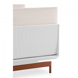 Sillón para exterior Onde de Gandia Blasco. Diseño moderno para jardines y terrazas.