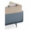 Sillón para exterior Onde de Gandia Blasco. Diseño moderno para jardines y terrazas.