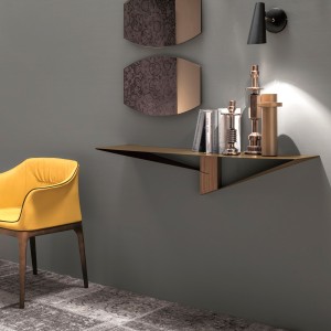 Consola de pared Albatros de Tonin Casa. Muebles modernos italianos.