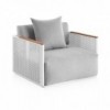 Sillón Bosc de Gandia Blasco. Diseño moderno para jardines y terrazas.