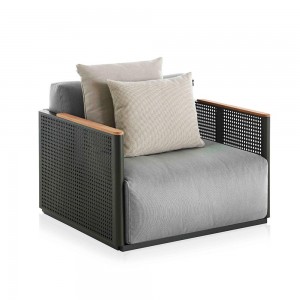 Sillón Bosc de Gandia Blasco. Diseño moderno para jardines y terrazas.