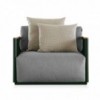 Sillón Bosc de Gandia Blasco. Diseño moderno para jardines y terrazas.