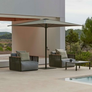 Sillón Bosc de Gandia Blasco. Diseño moderno para jardines y terrazas.
