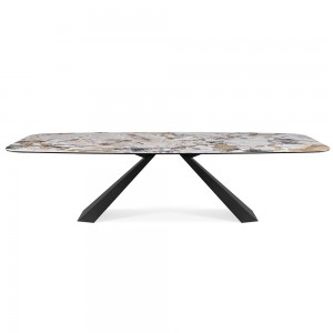 Mesa Eliot Keramik de Cattelan Italia de cerámica. Mesas de comedor.