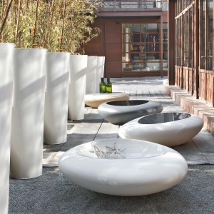 Mesa de centro Kos de Tonin casa. Muebles modernos de hogar.