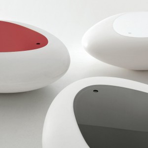 Mesa de centro Kos de Tonin casa. Muebles modernos de hogar.