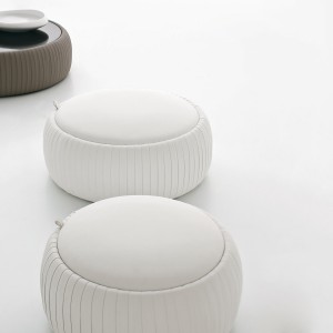 Pouf Plissè de Tonin casa. Muebles modernos de hogar.