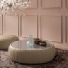 Mesa de centro Plissè de Tonin casa. Muebles modernos de hogar.