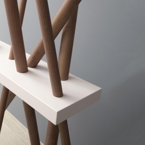 Perchero Wood de Tonin Casa. Muebles modernos italianos.