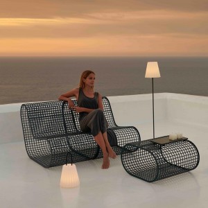 Mesa baja Buit de Gandia Blasco. Muebles de diseño moderno para exteriores.