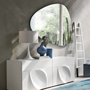 Espejo Stone de Tonin casa. Muebles modernos de hogar.