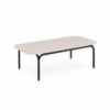Mesa baja Capa de Gandia Blasco. Muebles de diseño moderno para exterior.