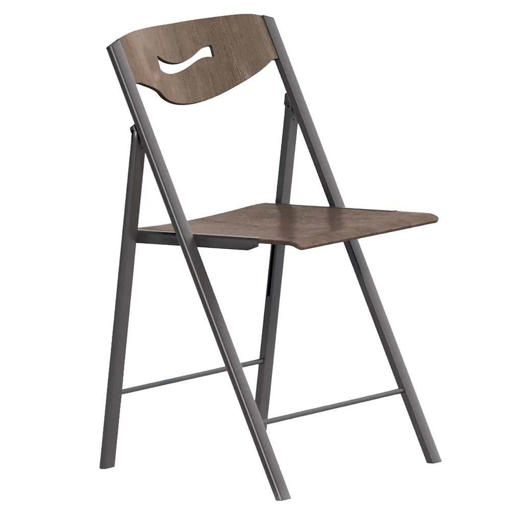 Silla Plegable Ripiego de Ozzio design. Sillas modernas de cocina plegable.