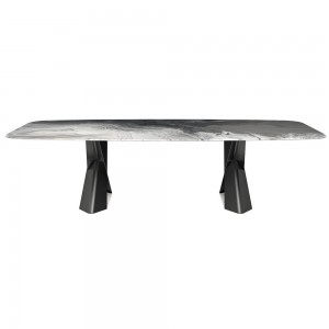 Mesa Mad Max CrystalArt de Cattelan Italia. Mesas de comedor moderna.