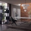 Sillón Olimpia de Ozzio design. Estructura en madera y tapizado en piel, ecopiel o terciopelo.