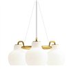 Lámpara VL Ring Crown Suspendida. Louis Poulsen con diseño moderno y elegante