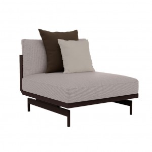 Sofá modular 3 Onde de Gandia Blasco. Muebles de diseño. Sofás para exterior.