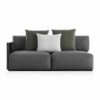 Sofá modular 1 Bosc de Gandia Blasco. Diseño moderno para jardines y terrazas.