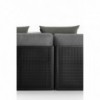 Sofá modular 1 Bosc de Gandia Blasco. Diseño moderno para jardines y terrazas.