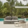 Sofá modular 2 Bosc de Gandia Blasco. Diseño moderno para jardines y terrazas.