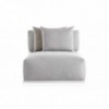 Sofá modular 5 Bosc de Gandia Blasco. Diseño moderno para jardines y terrazas.