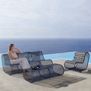 Mesa baja Buit de Gandia Blasco. Muebles de diseño moderno para exteriores.