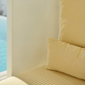 Sillón de diseño Cocoon Solanas de Gandia Blasco. Sillones para jadines.