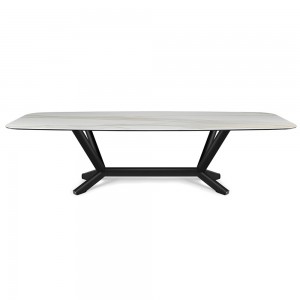 Mesa Planer Keramik de Cattelan Italia. Mesa moderna de salón. Mesa de diseño.